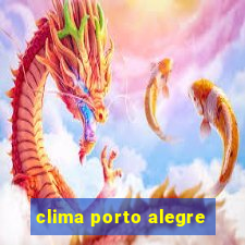 clima porto alegre